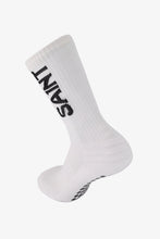 Load image into Gallery viewer, SA1NT Cotton/Nylon Grip Socks | White