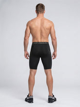 Load image into Gallery viewer, Mens Performance Compression Shorts | Black